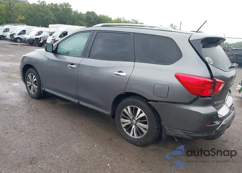 2017 Nissan Pathfinder Sv z USA, uszkodzony, nr VIN 5N1DR2MM4HC689353